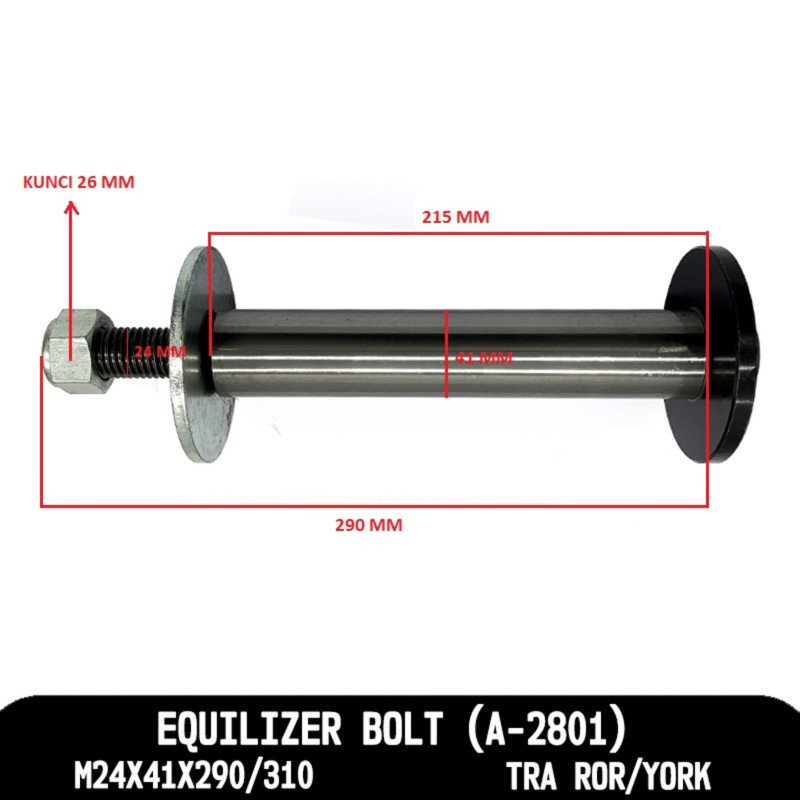 Equilizer Bolt (A-2801)