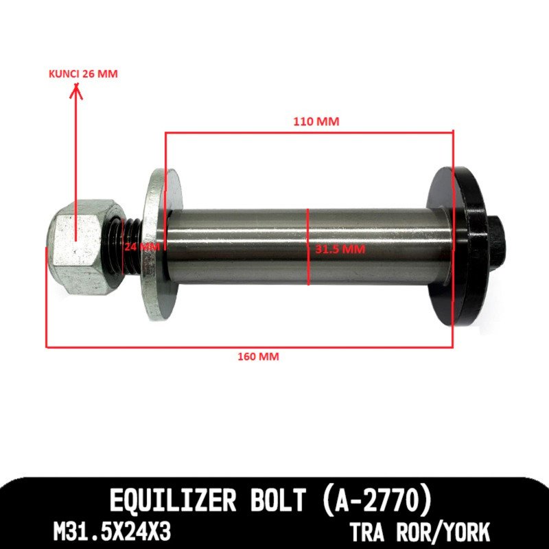 Equilizer Bolt (A-2770)