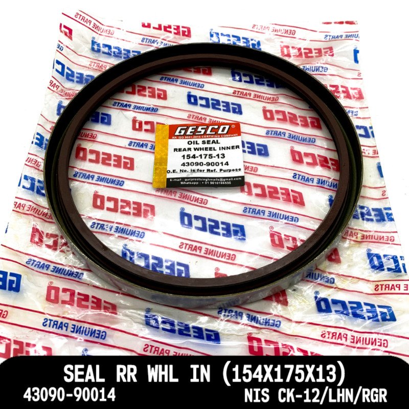 Seal Rr Whl In (154X175X13)