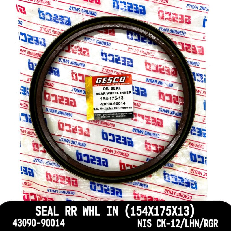 Seal Rr Whl In (154X175X13)