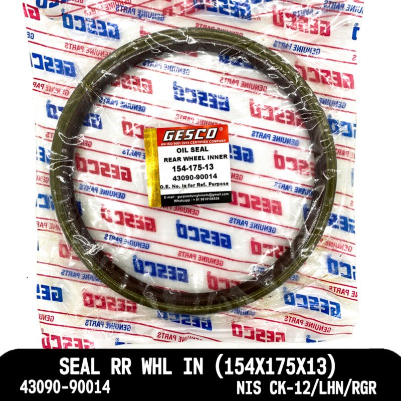 Seal Rr Whl In (154X175X13)