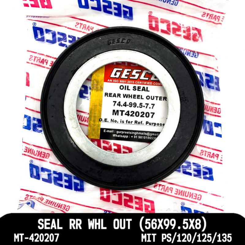 Seal Rr Whl Out(56X99.5X8)