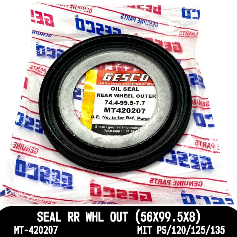 Seal Rr Whl Out(56X99.5X8)