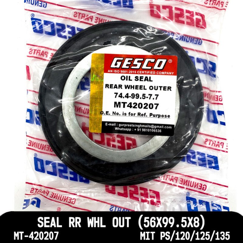 Seal Rr Whl Out(56X99.5X8)