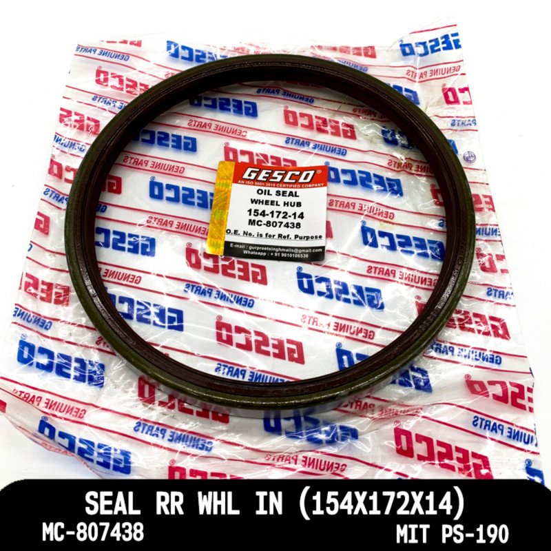 Seal Rr Whl In (154X172X14)