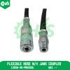 Flexible Hose W/4 Jaws Coupler