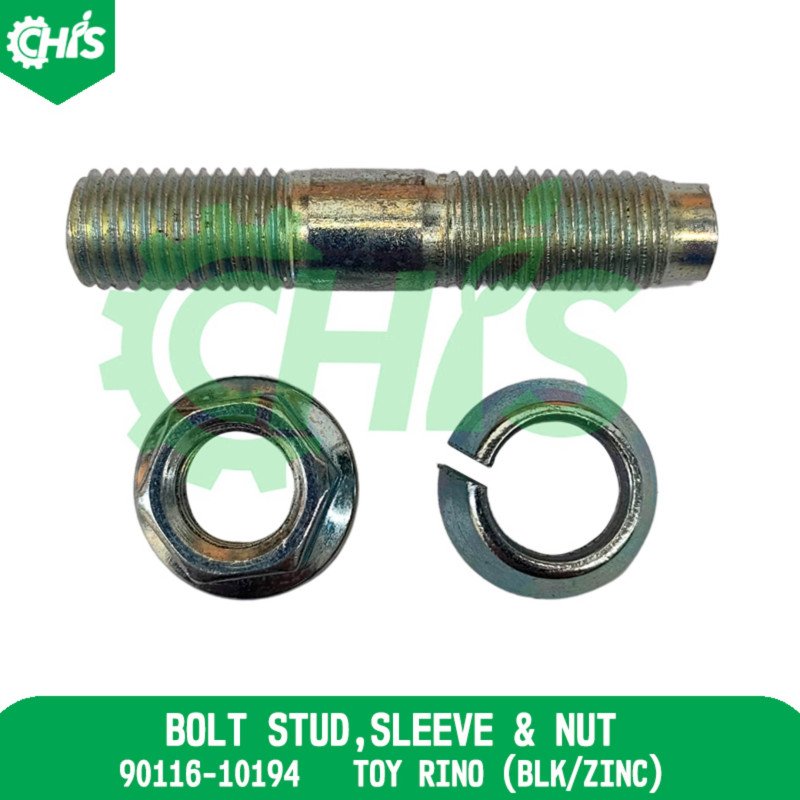 Bolt Stud,Sleeve & Nut