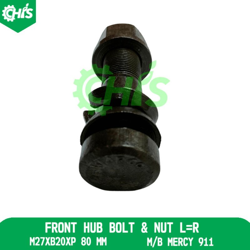 Front Hub Bolt & Nut L=R