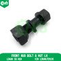 Front Hub Bolt & Nut Lh