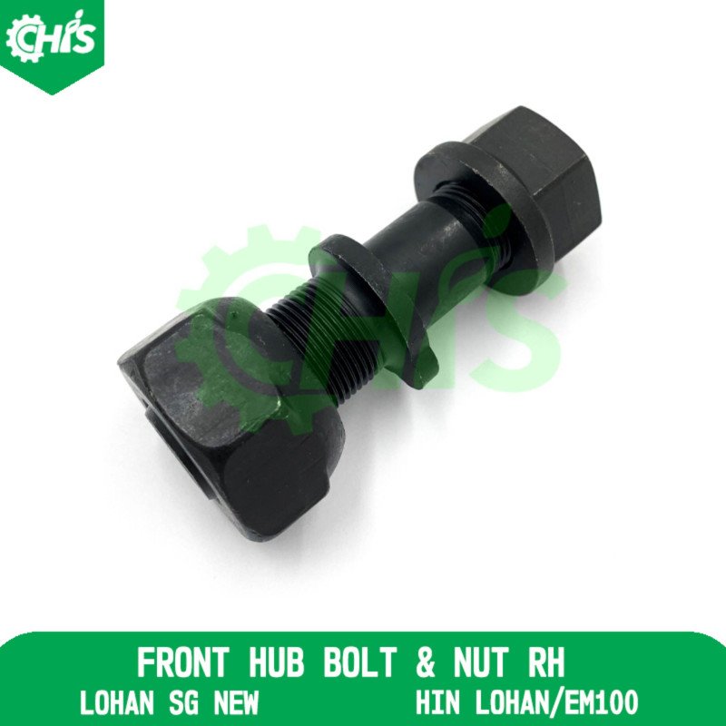 Front Hub Bolt & Nut Rh
