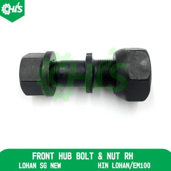 Front Hub Bolt & Nut Rh