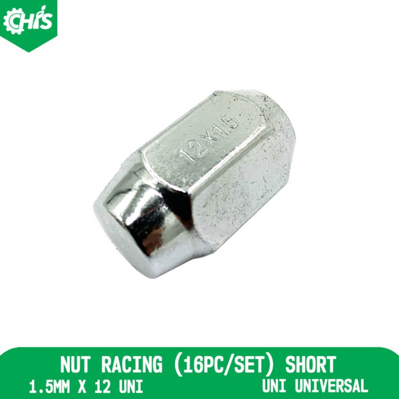 Nut Racing (16Pc/Set) Short