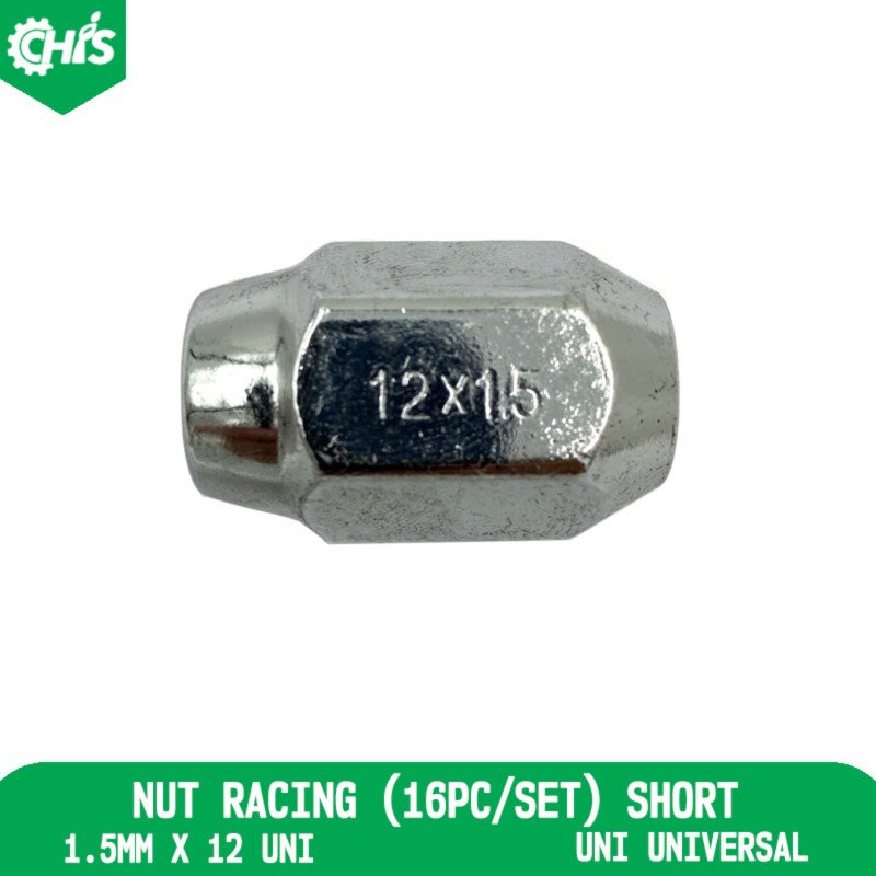 Nut Racing (16Pc/Set) Short