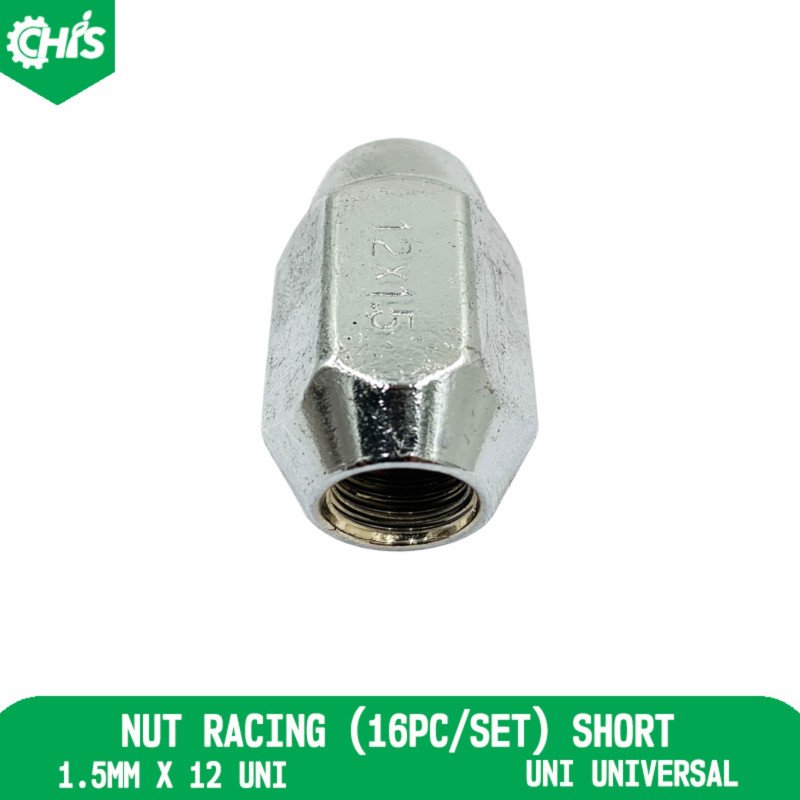 Nut Racing (16Pc/Set) Short
