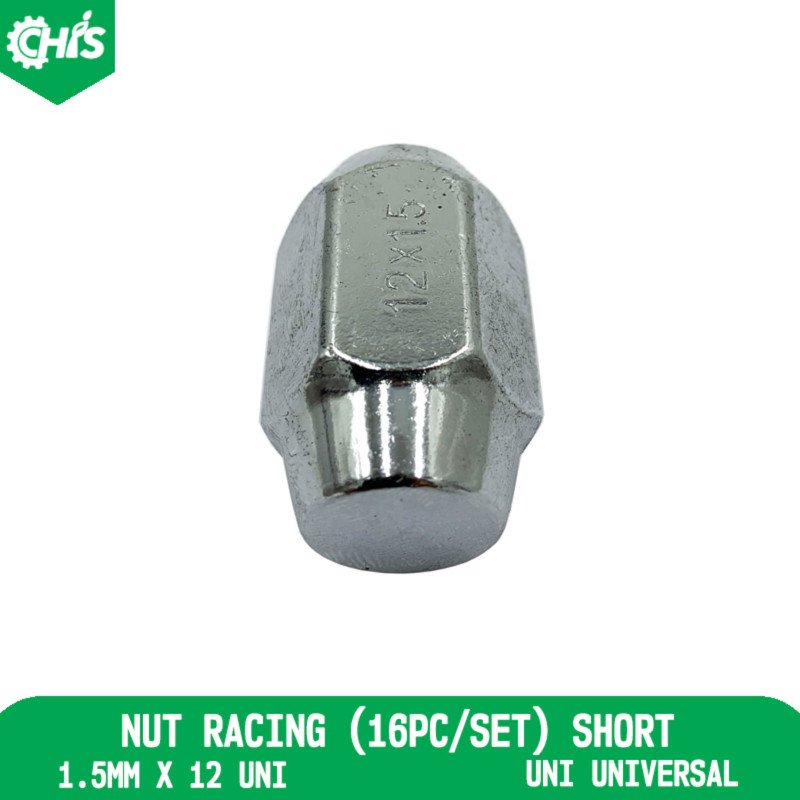 Nut Racing (16Pc/Set) Short