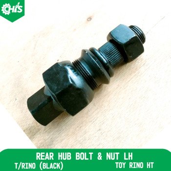 Rear Hub Bolt & Nut Lh