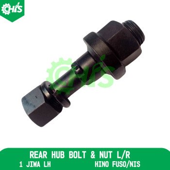 Rear Hub Bolt & Nut Lh