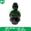 Rear Hub Bolt & Nut Lh