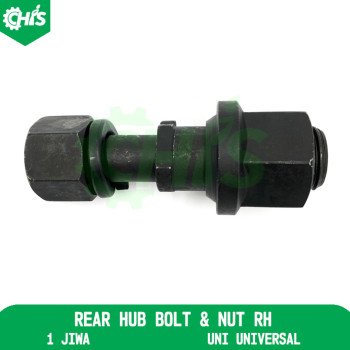 Rear Hub Bolt & Nut Rh