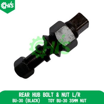 Rear Hub Bolt & Nut L/R