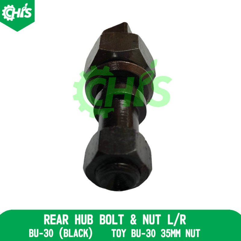 Rear Hub Bolt & Nut L/R