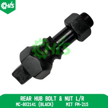 Rear Hub Bolt & Nut Lh