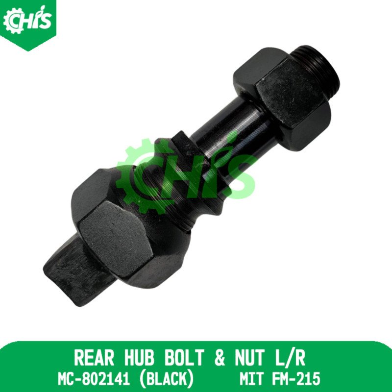 Rear Hub Bolt & Nut Lh