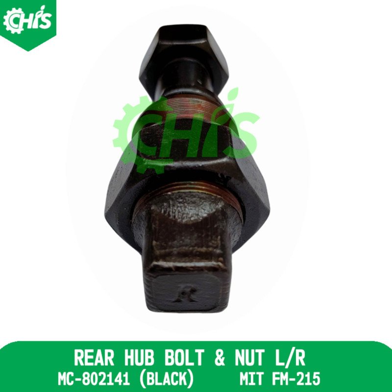 Rear Hub Bolt & Nut Lh