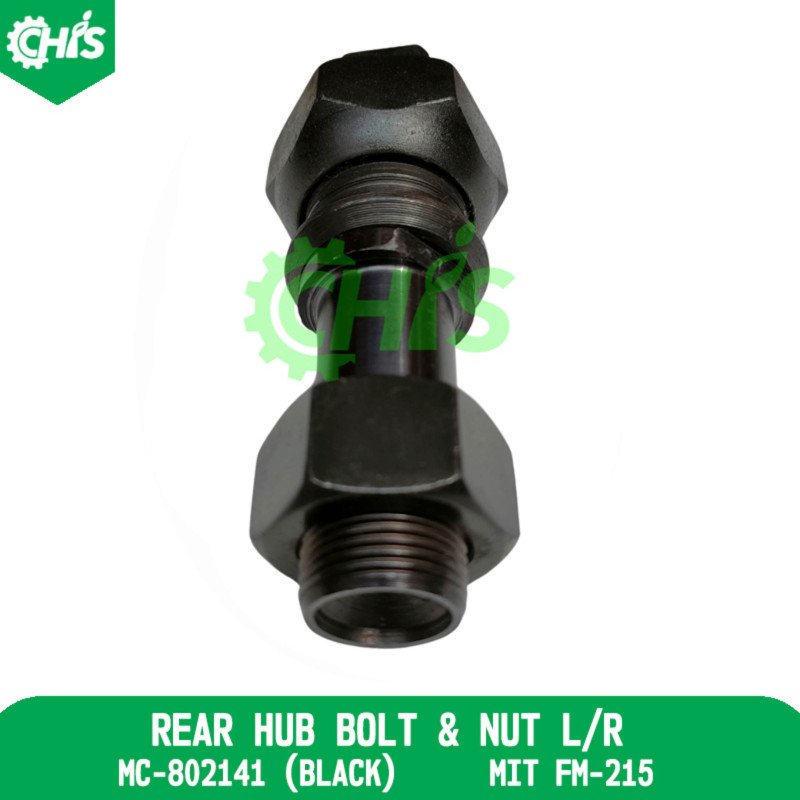Rear Hub Bolt & Nut Lh