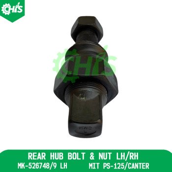 Rear Hub Bolt & Nut Lh