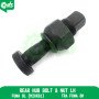 Rear Hub Bolt & Nut Lh