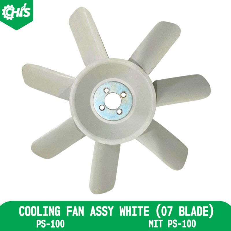 Cooling Fan Assy White (07 Blade)