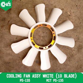 Cooling Fan Assy White (10 Blade)
