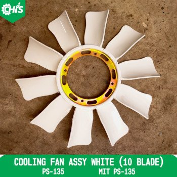 Cooling Fan Assy White (10 Blade)