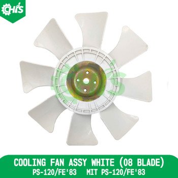 Cooling Fan Assy White (08 Blade)