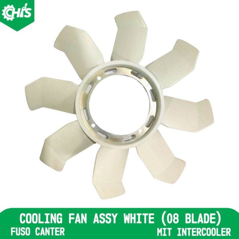 Cooling Fan Assy Clear (08 Blade)