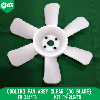 Cooling Fan Assy Clear (06 Blade)