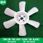 Cooling Fan Assy Clear (06 Blade)