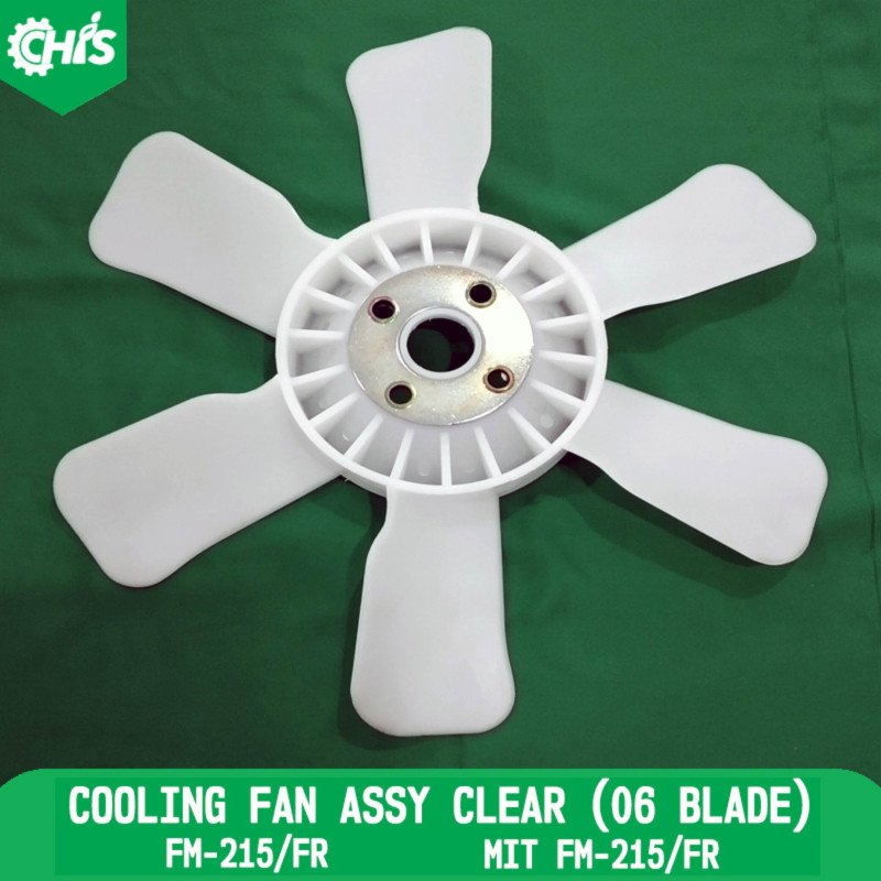 Cooling Fan Assy Clear (06 Blade)