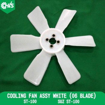 Cooling Fan Assy White (06 Blade)