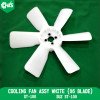 Cooling Fan Assy White (06 Blade)