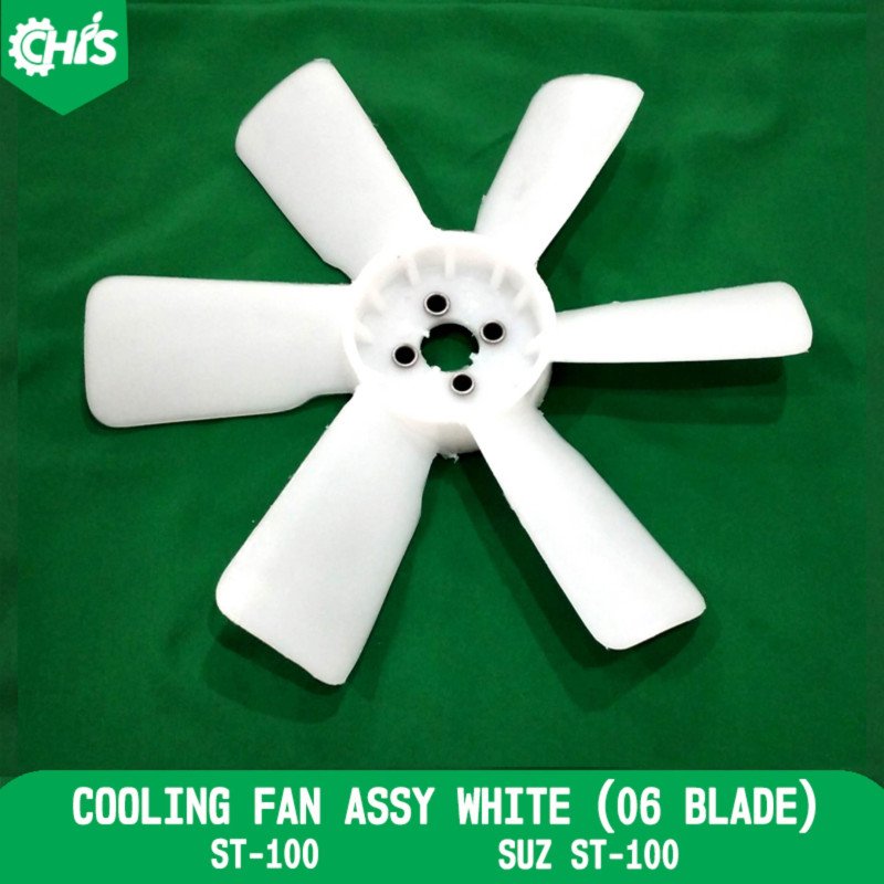 Cooling Fan Assy White (06 Blade)