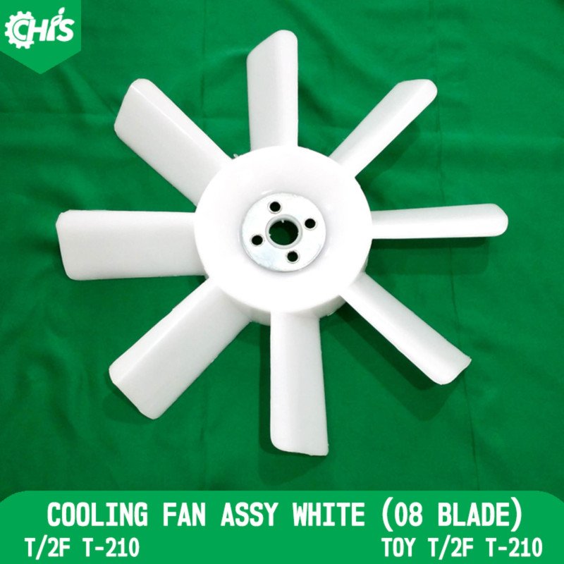 Cooling Fan Assy White (08 Blade)