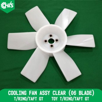 Cooling Fan Assy Clear (06 Blade)