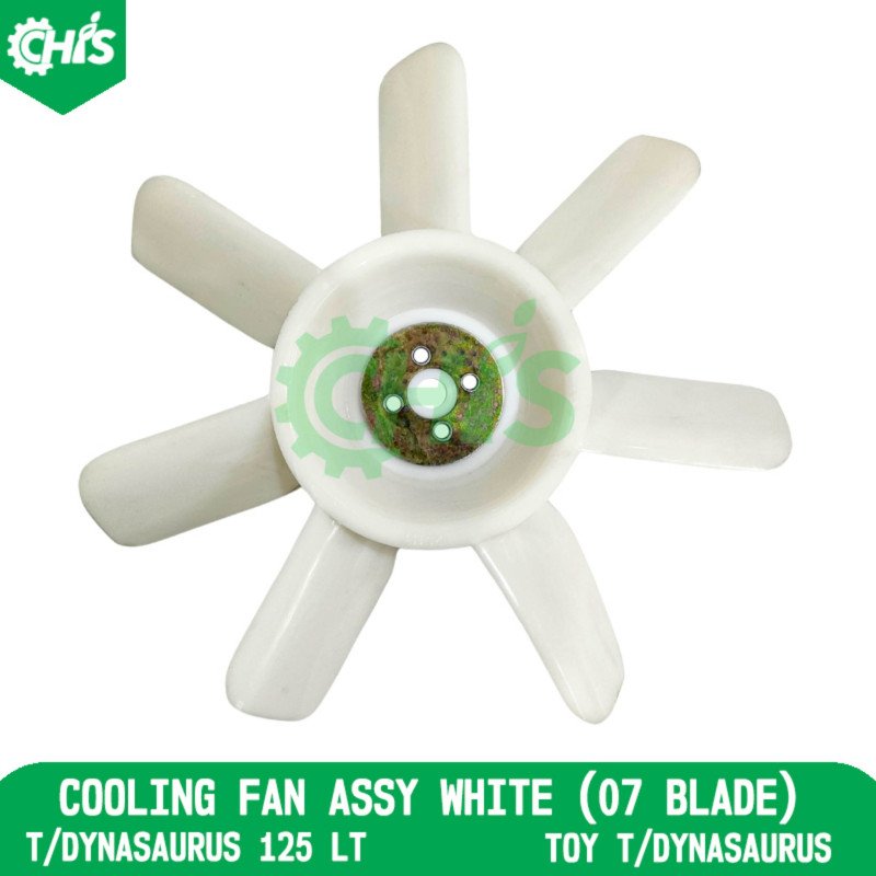 Cooling Fan Assy White (07 Blade)