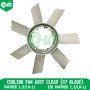 Cooling Fan Assy Clear (07 Blade)