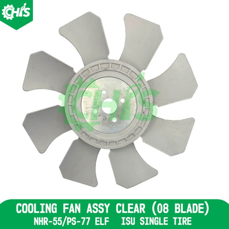 Cooling Fan Assy White (08 Blade)