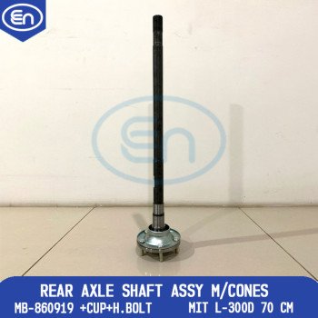 Rear Axle Shaft Assy M/Cones