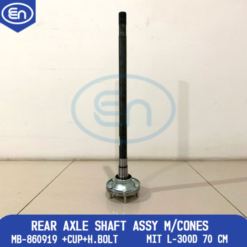 Rear Axle Shaft Assy M/Cones