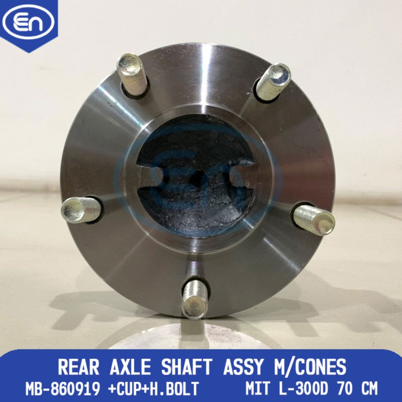 Rear Axle Shaft Assy M/Cones